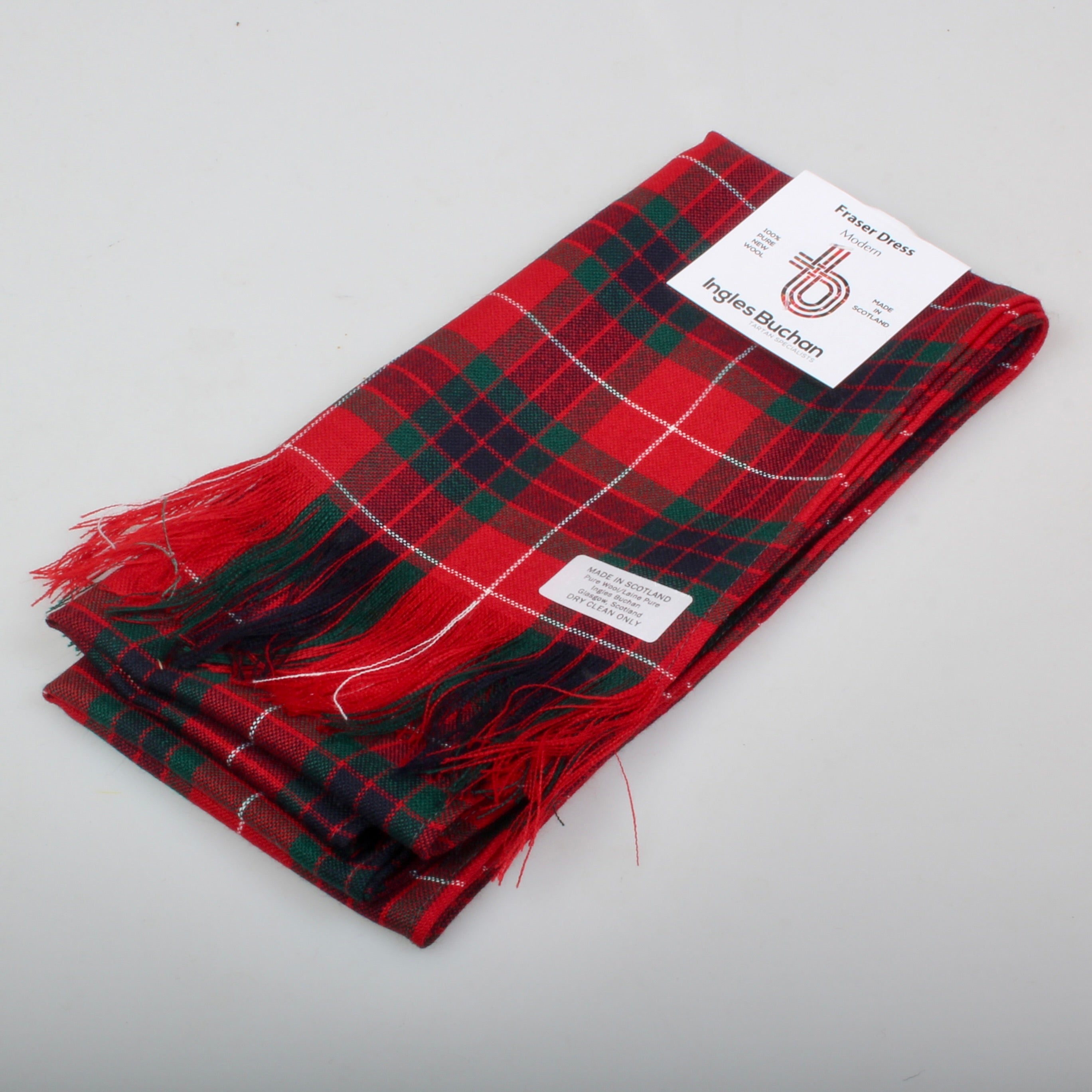 Full Length Sash in Fraser Dress Modern Tartan