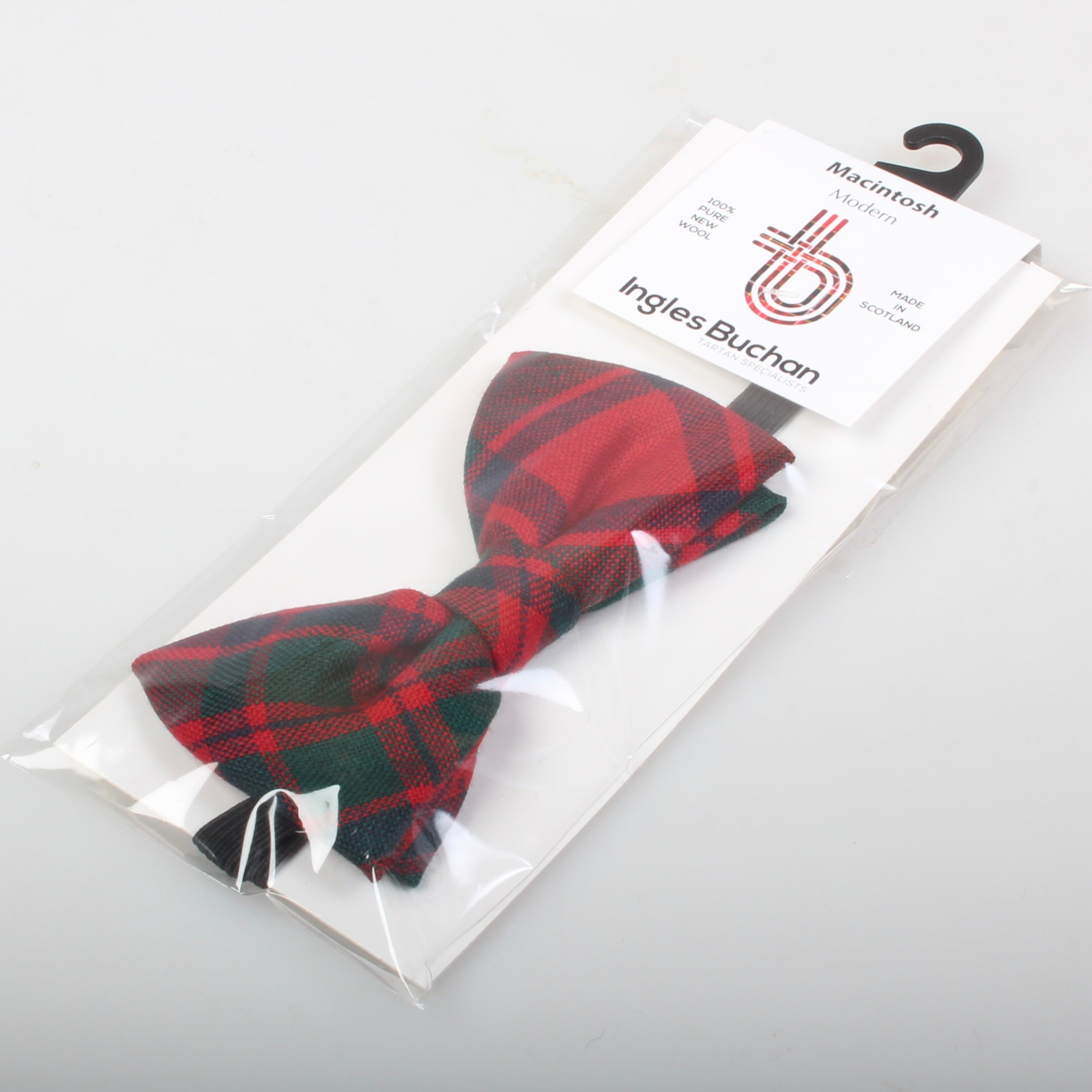MacIntosh Tartan Bow Tie in Red by High Cotton main image 1