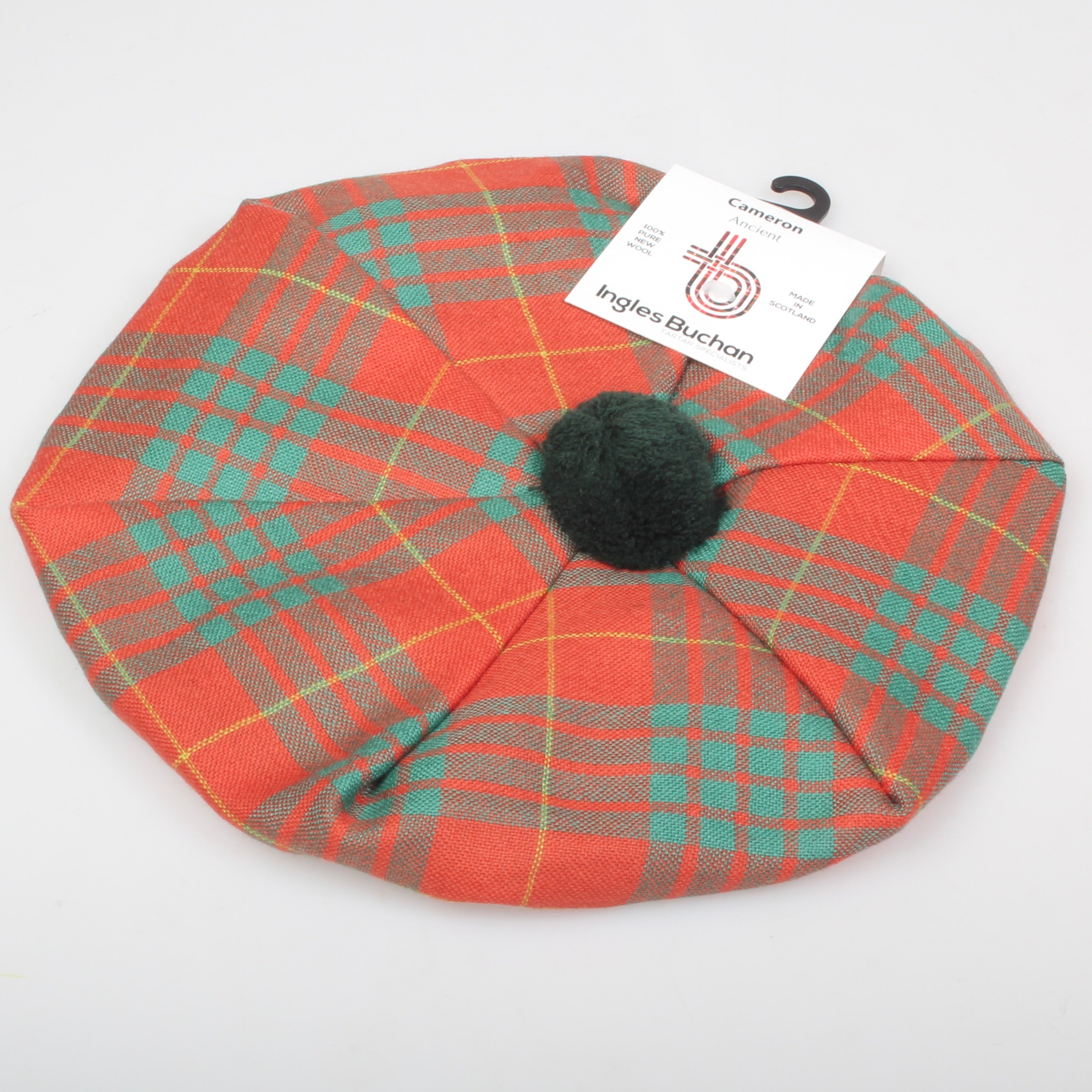 Wool Scottish Tartan Hat Scottish Tam O main image 4