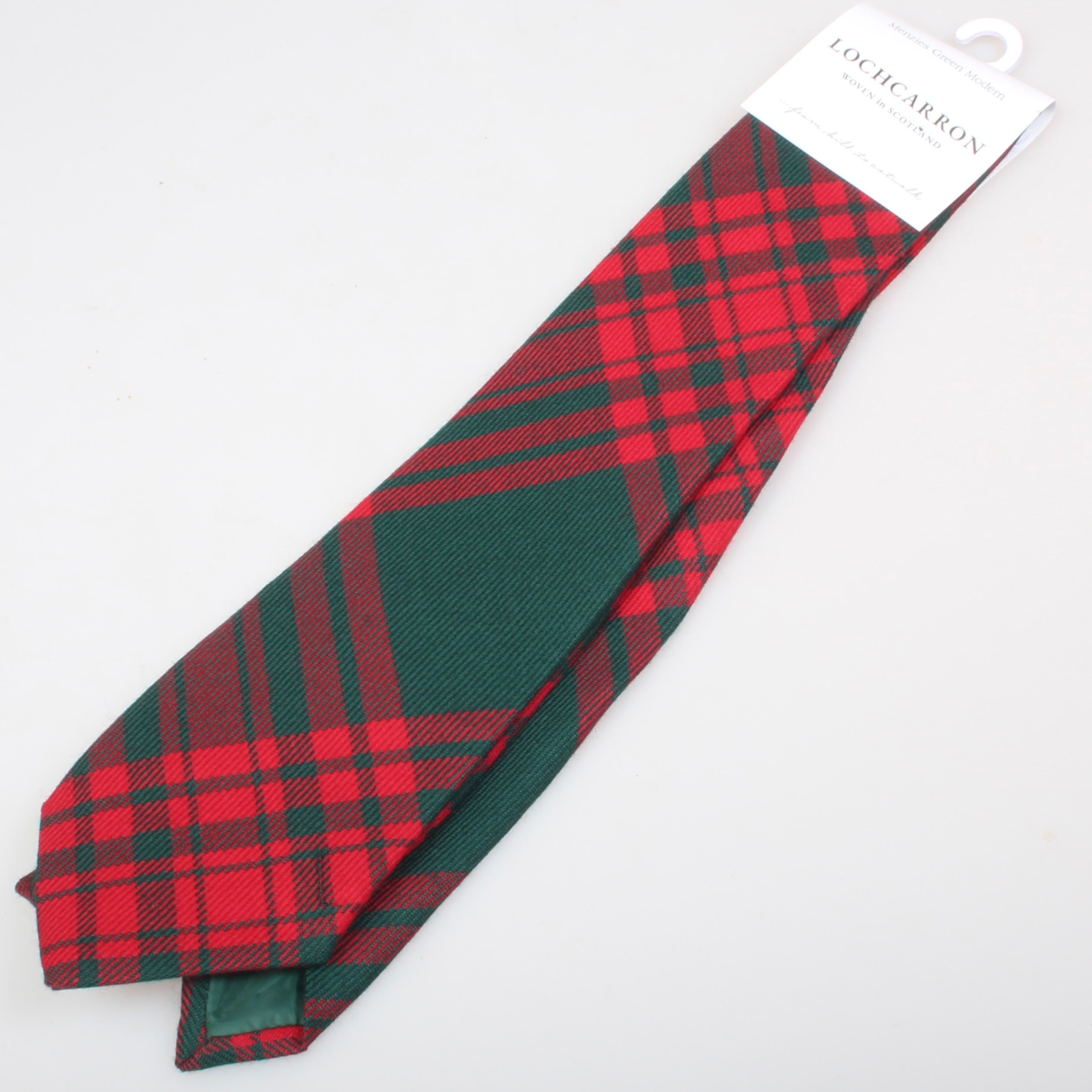 Shaw Green Modern Tartan Classic Tie