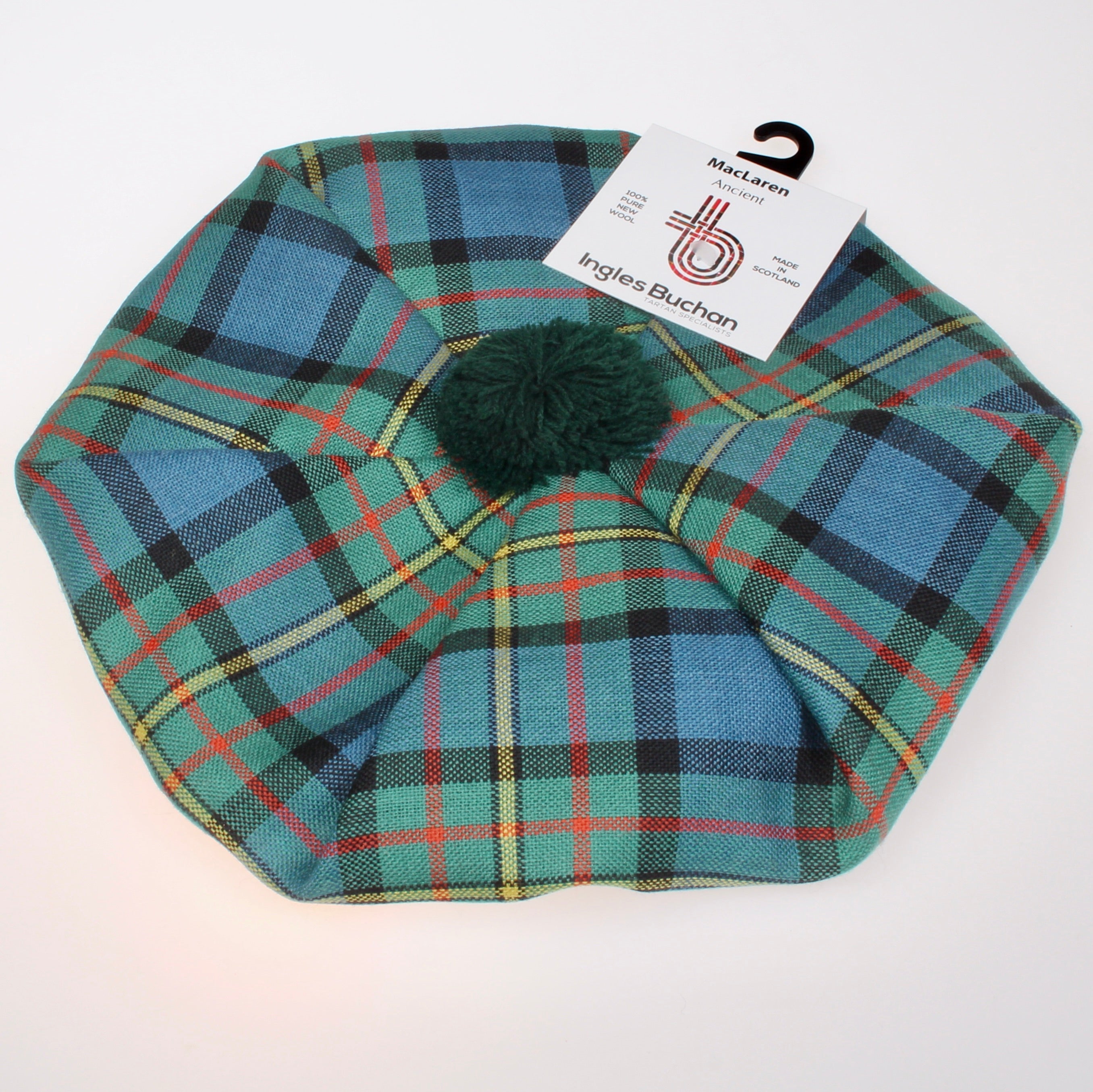 Wool Tam in MacLaren Tartan