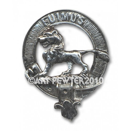 Bruce Clan Crest Badge in Pewter