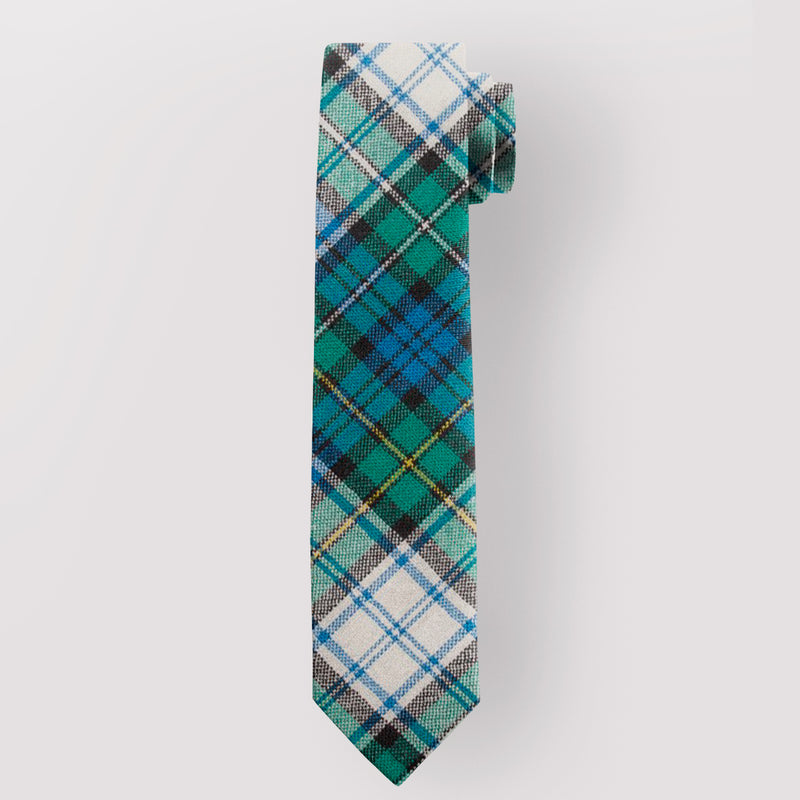 Pure Wool Tie in Campbell Dress Ancient Tartan.