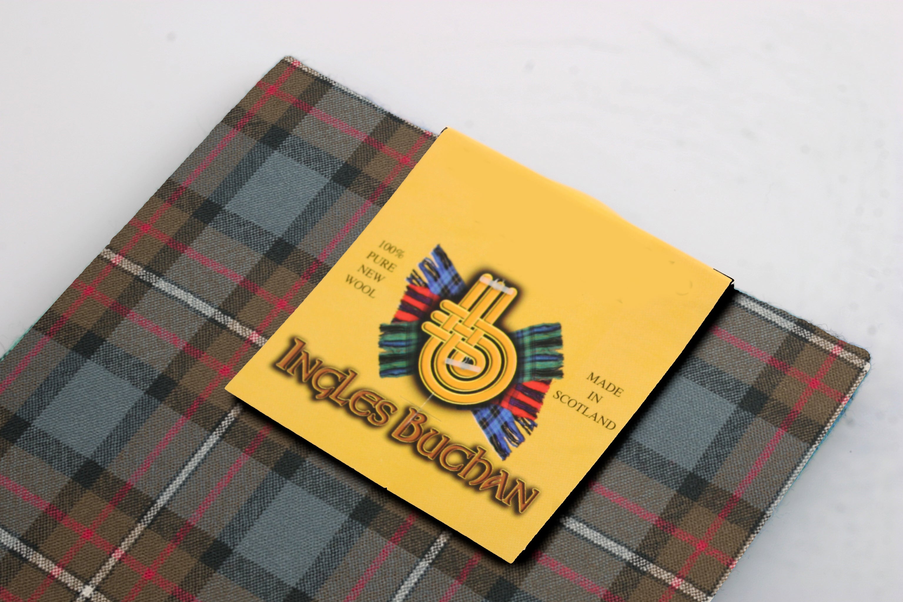 Ferguson Weathered Tartan T-shirt - Lion Rampant And Celtic Thistle Style main image 1