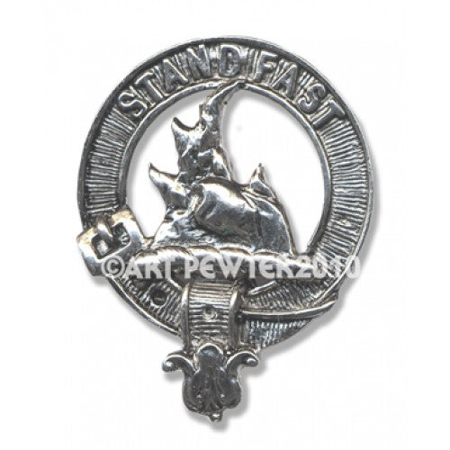 Grant Clan Crest Badge in Pewter