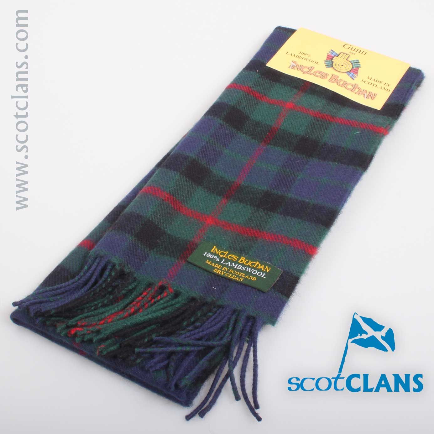 Gunn Modern Clan Half Of Tartan Zipper Hoodie