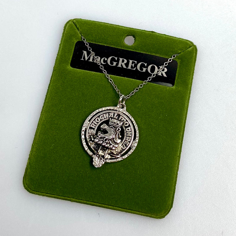 MacGregor Clan Crest Pendant