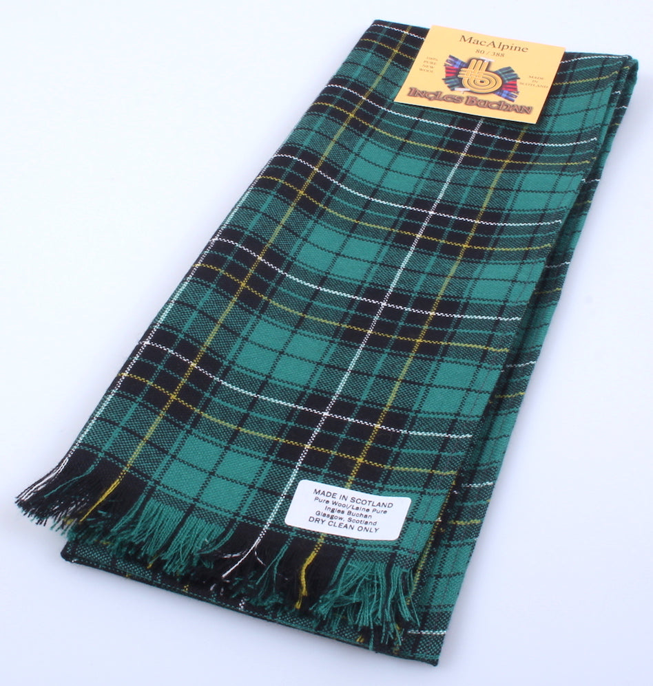 MacAlpin (MacAlpine) Ancient Tartan Crest Long Sleeve Button Shirt main image 0