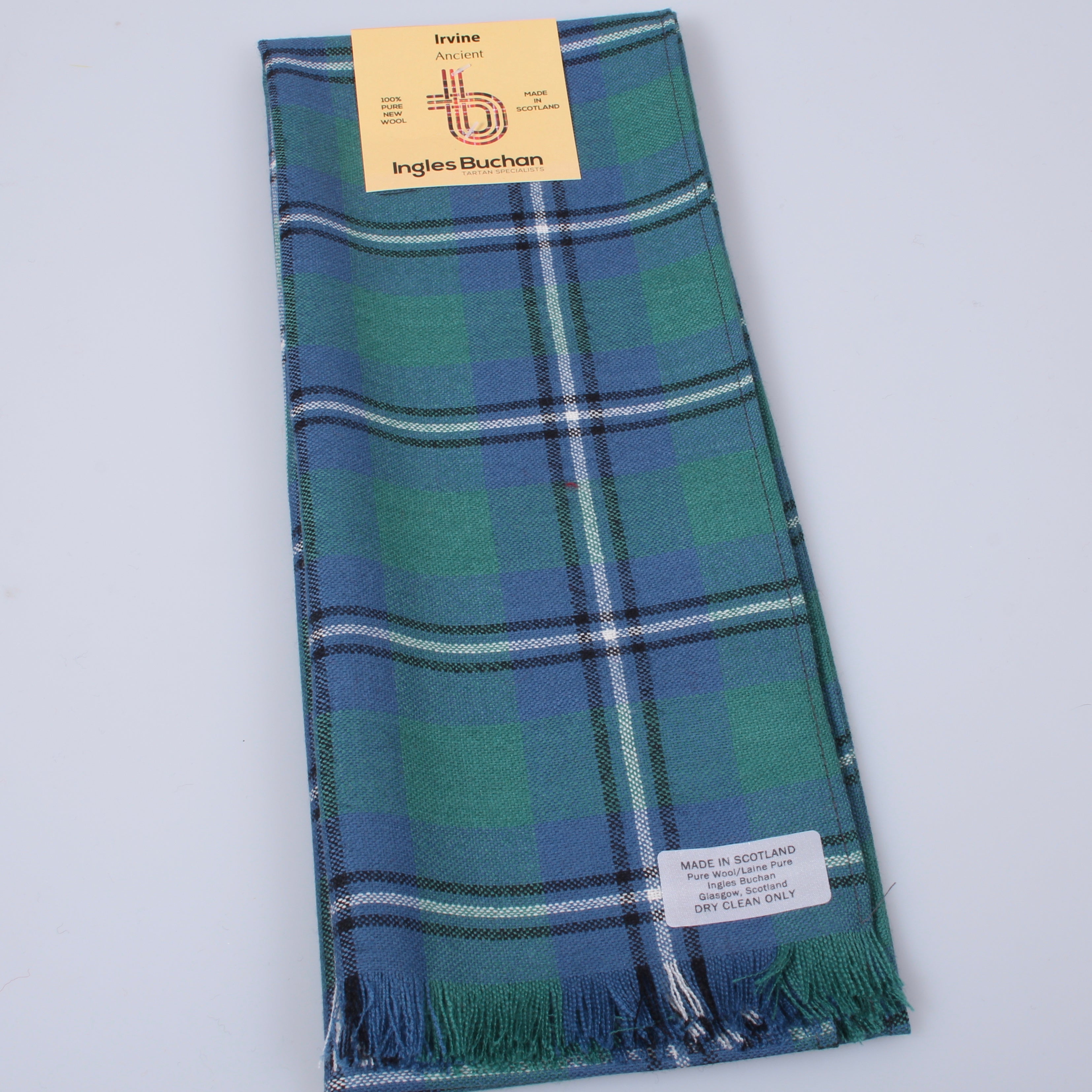 Wool Scarf Irvine Tartan