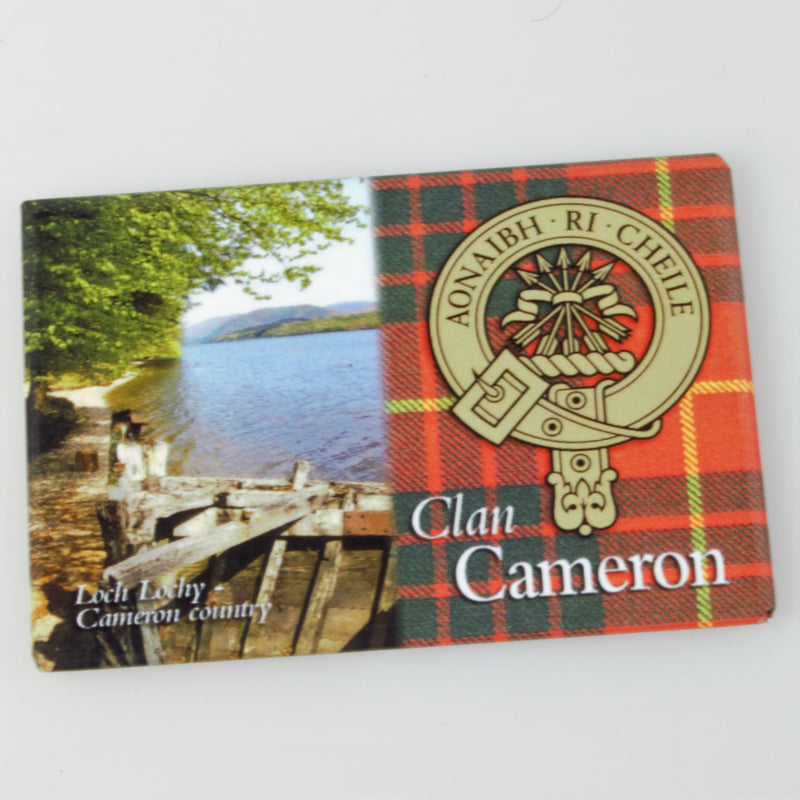 Clan Cameron Fridge Magnet
