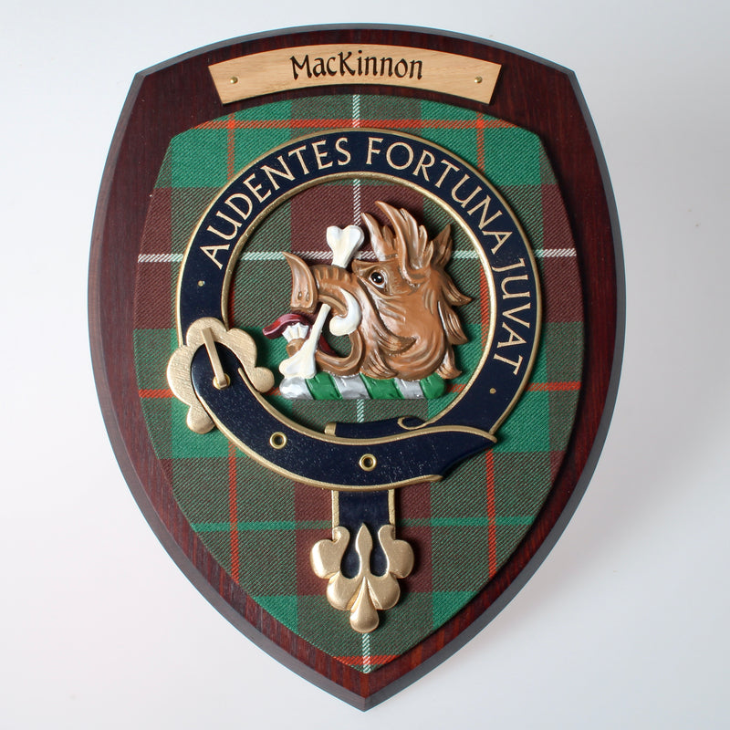 MacKinnon Clan Crest Plaque