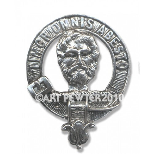 MacNab Clan Crest Badge in Pewter