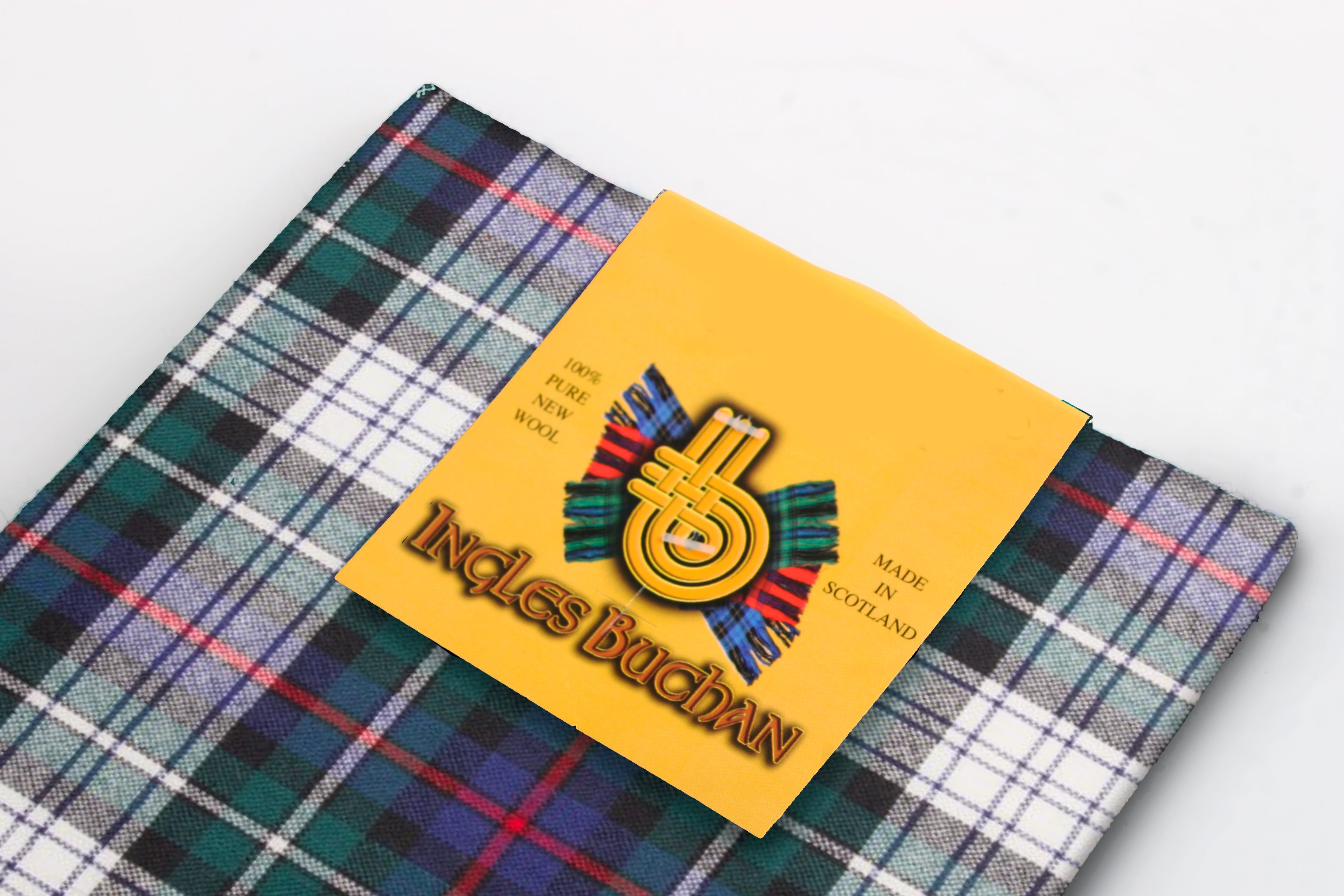 Mackenzie Dress Modern Tartan Shower Curtain