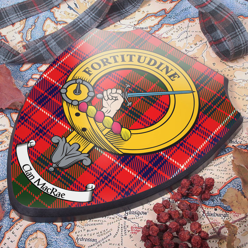 MacRae Clan Crest Printed Wall Plaque - Custom Made