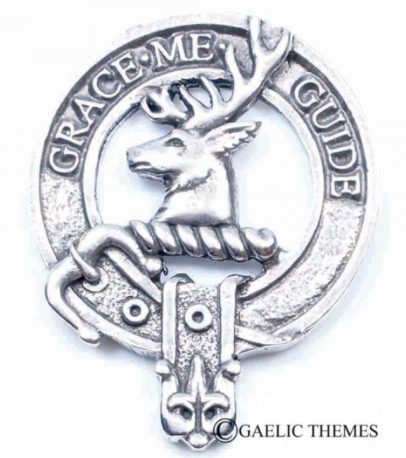 Forbes Clan Crest Badge in Pewter