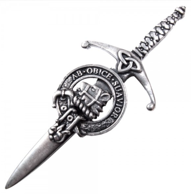Clan Crest Pewter Kilt Pin with Galbraith Crest