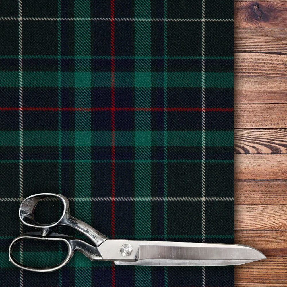 Fraser Gathering Hunting Tartan - Medium