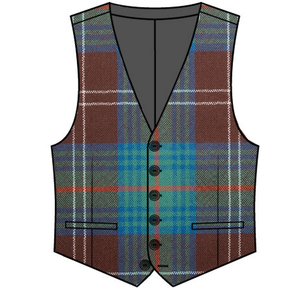 Chisholm Hunting Ancient Tartan Hoodie - Alba Celtic Style main image 1