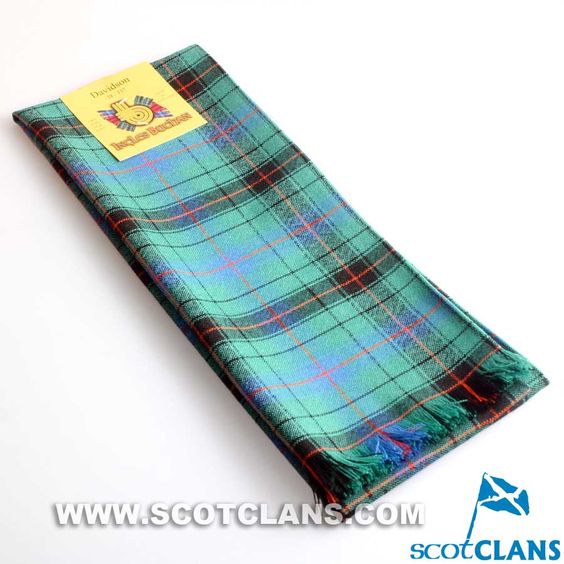 Davidson Ancient Tartan Polo Shirt - Royal Coat Of Arms Style main image 1
