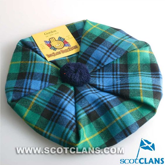 Gordon Ancient Tartan Gold Courage Symbol Blanket