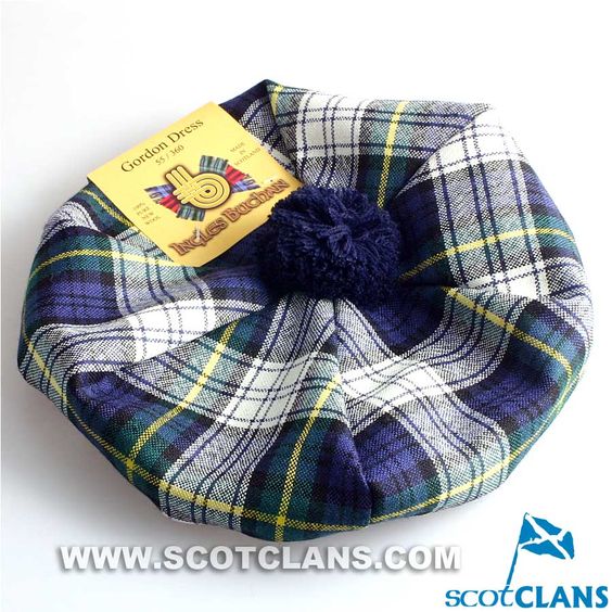 Vintage Scottish Dress Gordon Wool Tam | 100% Pure Wool · Heritage Ivy Old Money Antique Dress Gordon Tartan Wool Blanket - 100% Pure Wool  main image 3