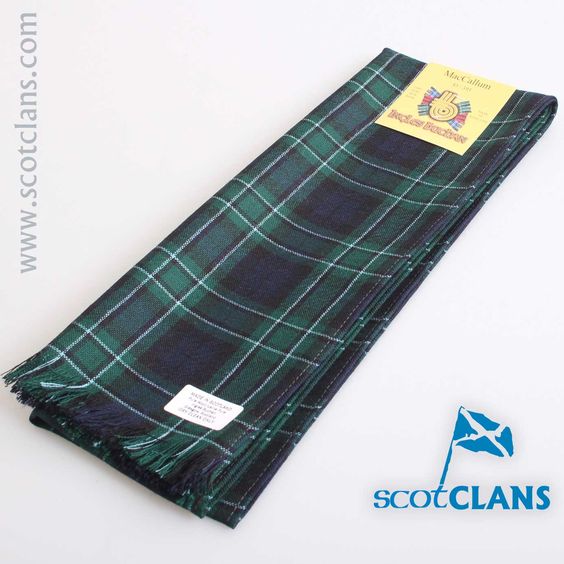 Wool Scarf - MacCallum Modern Tartan