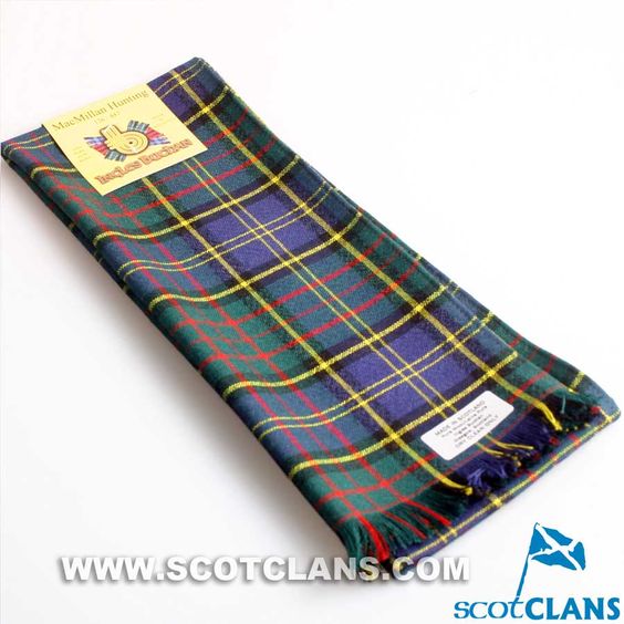 MacLachlan Hunting Modern Tartan Crest Blanket Wave Style main image 1