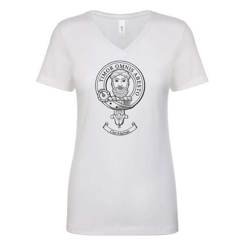 MacNab Clan Crest Ladies Ouline T-Shirt