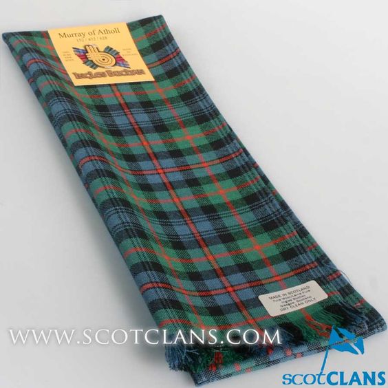 Scarf in Murray of Atholl Ancient Tartan