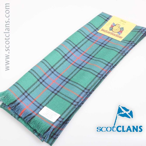 Shaw (of Sauchie) Ancient Tartan Crest Tablecloth