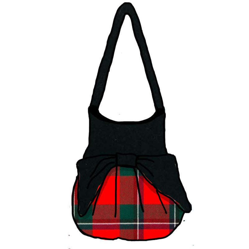 Sinclair Red Modern Effie Bag