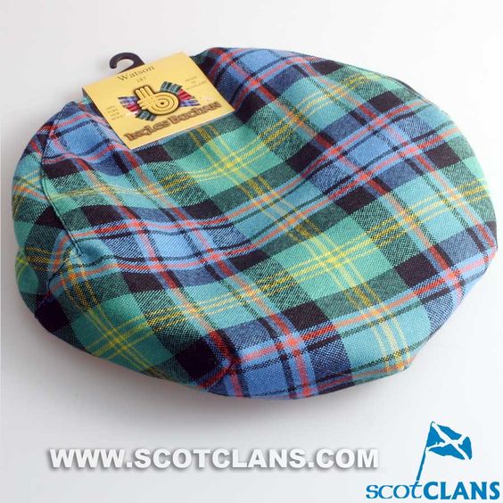 Pure Wool Golf Cap - Watson Tartan display picture 3