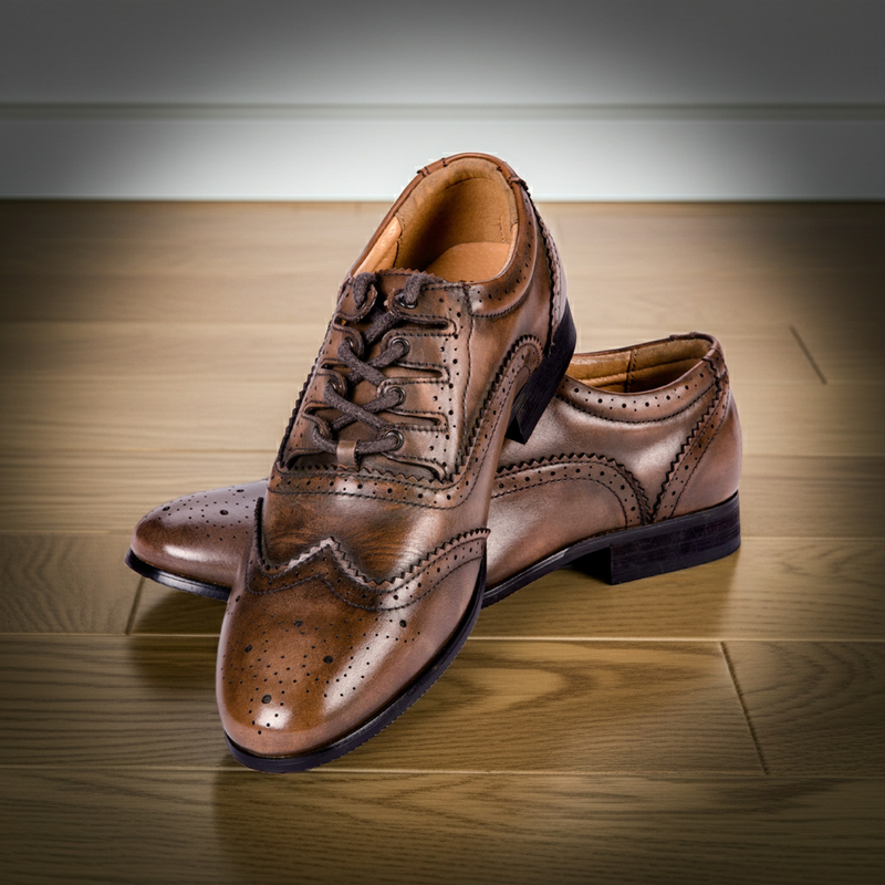 Norwood Brown Ghillie Brogues