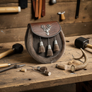 Semi Dress Sporran - Highland Stag