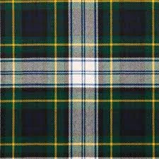 Custom Tartan Christmas Stocking with Embroidery