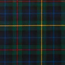 Luxury Tartan Handfasting Ribbon with Embroidery