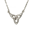 Hebridean Necklet handmade in Scotland with lead-free pewter and stainless steel chain, beautifully crafted jewelry