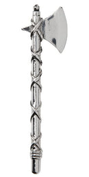 Axe and Shield Kilt Pin & Cufflink Set in black presentation box from The Sgian Dubh Co.
