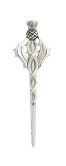 Close-up of Ryan 3 Piece Gift Set showing intricate design and craftsmanship of pewter with colored stone.