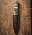 Thistle Imitation Staghorn Sgian Dubh