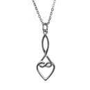 Jura Knot Pendant - Handcrafted Celtic pendant made in Scotland from lead-free pewter.