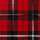 Wool Tartan Tie with Clan Crest Clip