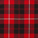 Wool Tartan Tie with Clan Crest Clip