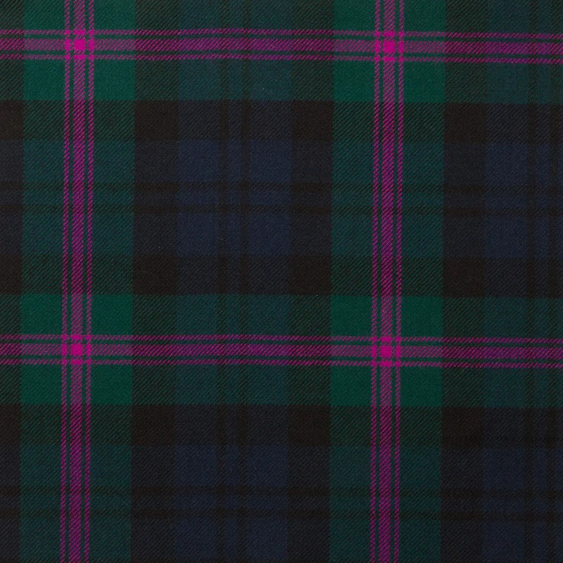 Full Tartan Cushion Cover with Clan Crest