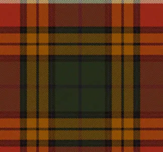 Scotland Skyline in any Tartan Mug