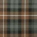 Fleece lined Tartan Throw and Three Cushion Cover Set