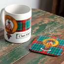 Clan Crest Mug and Coaster Set