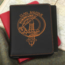 Balfour Clan Crest Leather Passport Cover