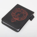 Blackadder Clan Crest Engraved Leather Small Notebook