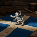 Kilt Pin - Lion Rampant Brooch
